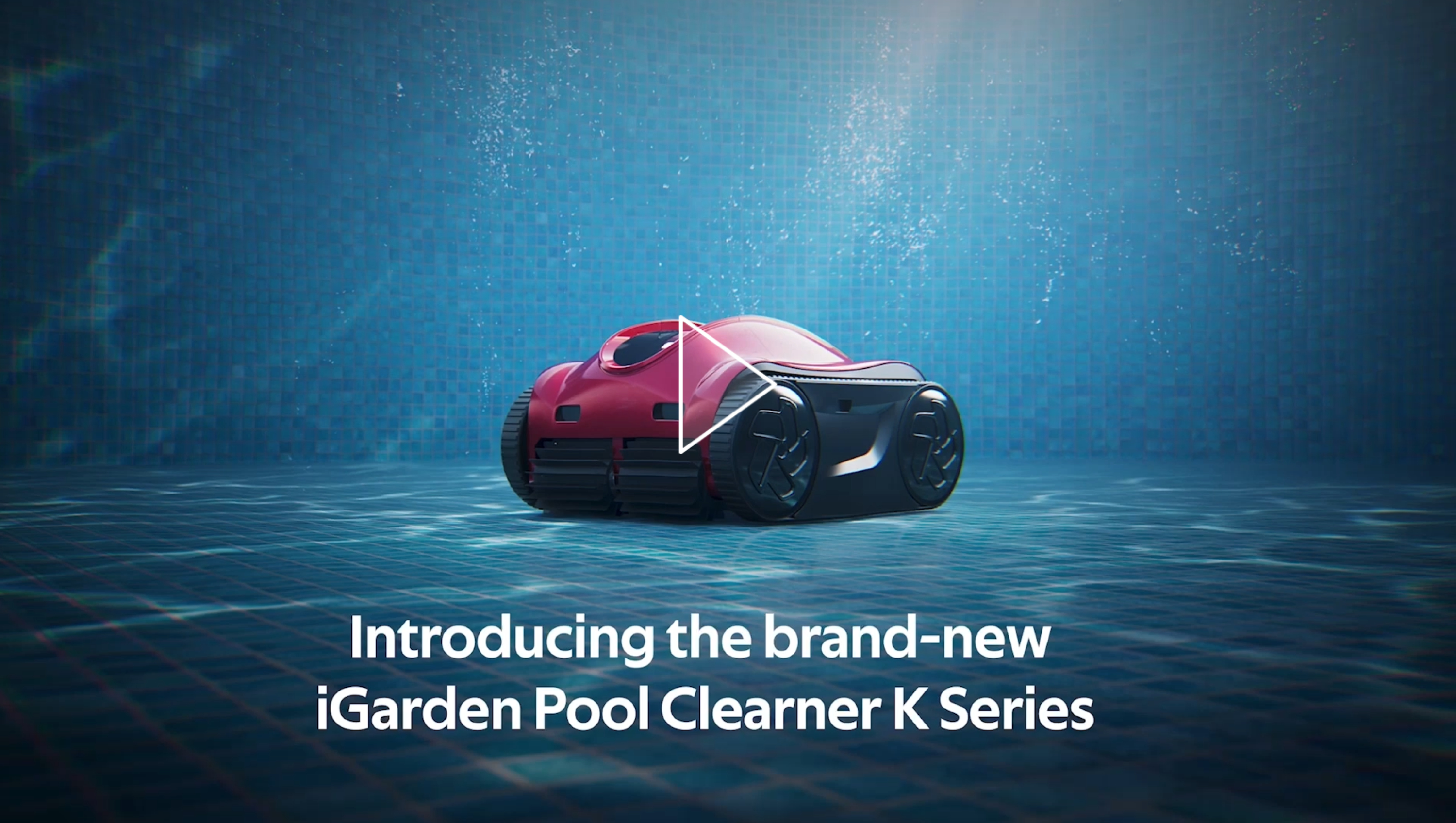 k pro pool robot promotional video