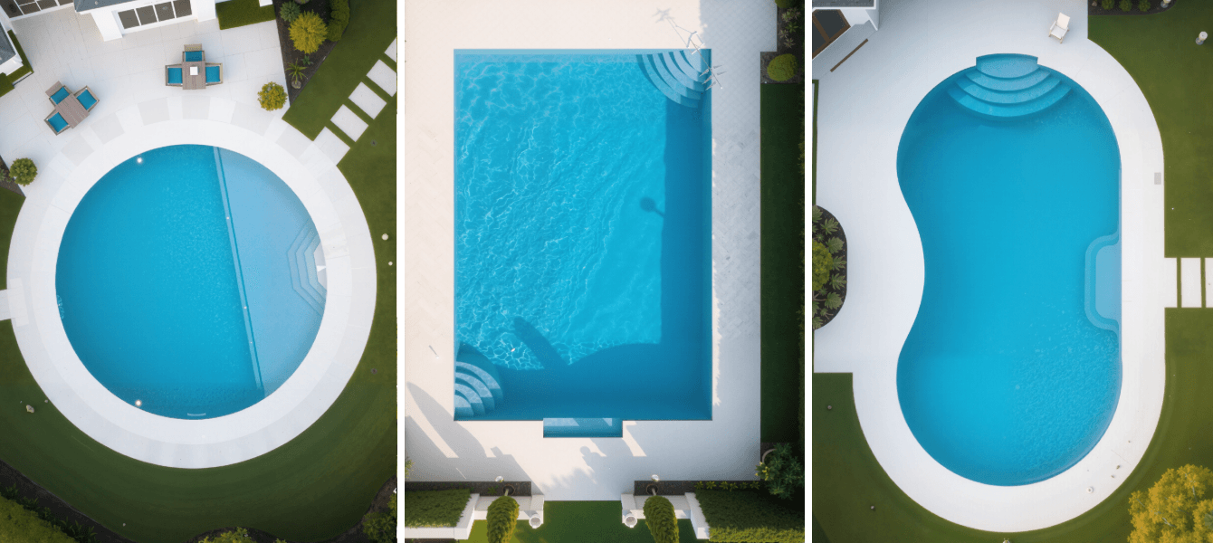 k series robotic cleaner suits all pool shapes