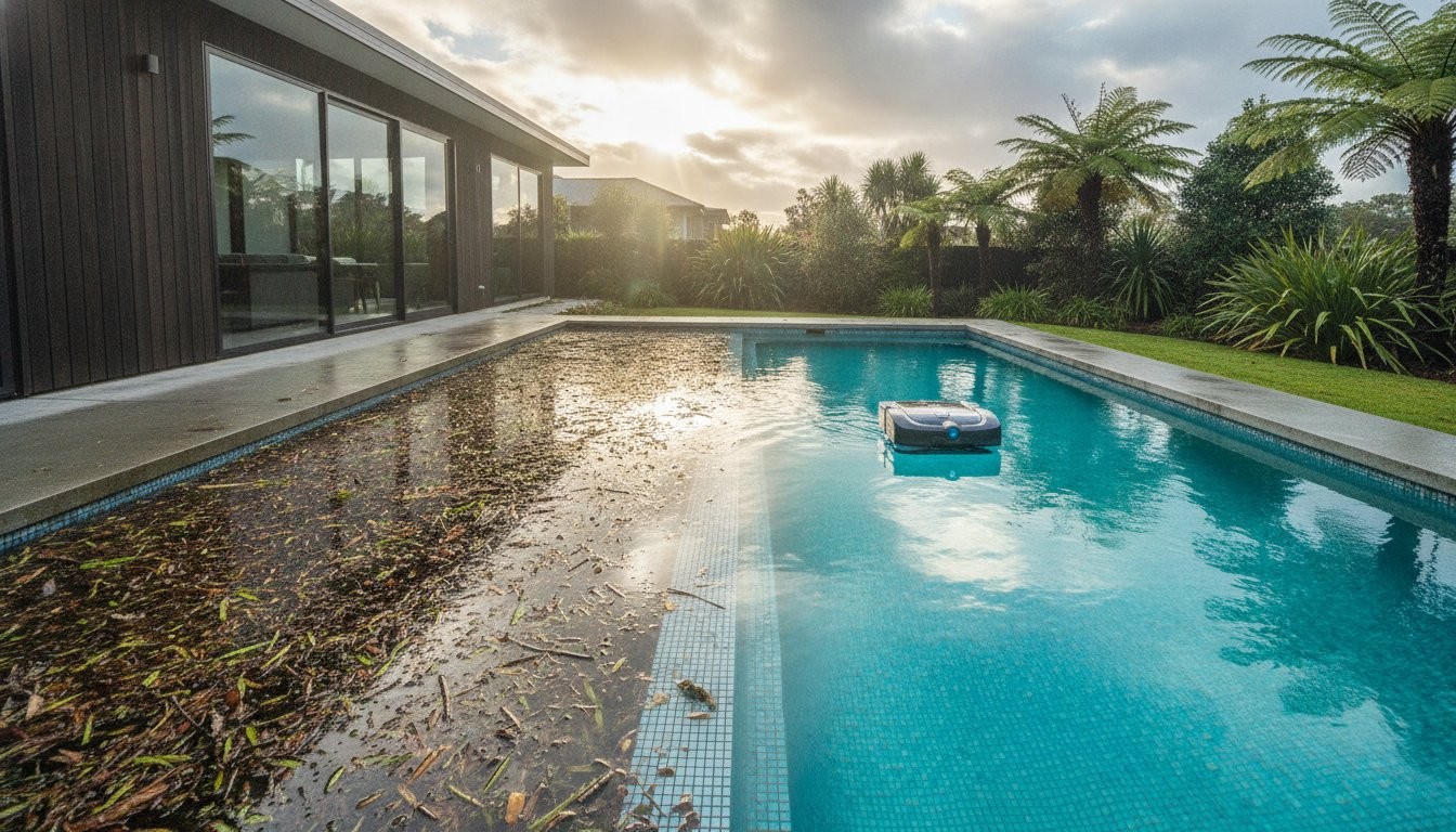 Best Pool Cleaner for Storm Debris NZ: 2026 Heavy-Duty Guide